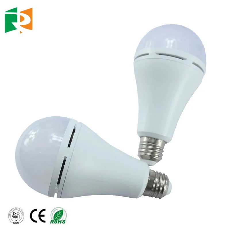 7W 9W 12W  High Quality Rechargeable Led Emergency Bulb with 3-4hrs back up time