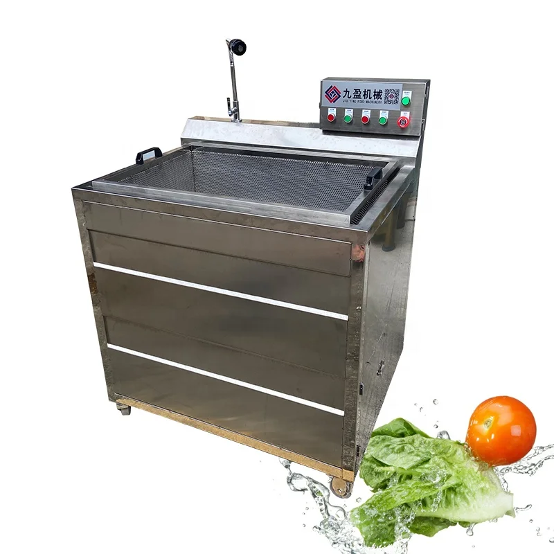 Automatic Stainless Steel Vegetable Fruit Washer 300KG/H Tomato Washing Machine Commercial Fruit and Vegetable Cleaning Machine