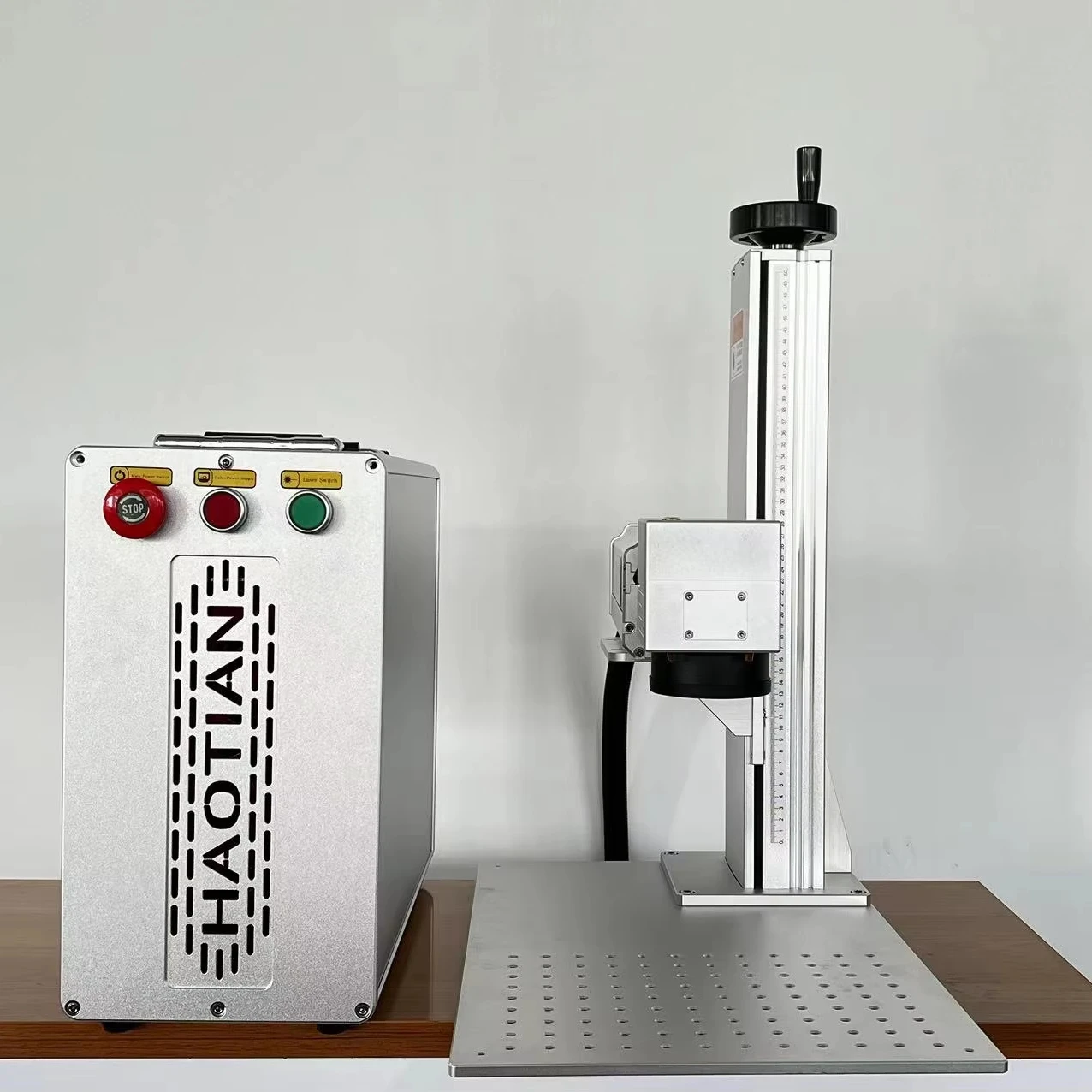 HT-100 Fiber Laser Marker JPT Split Design High Performance Laser Marking Machine