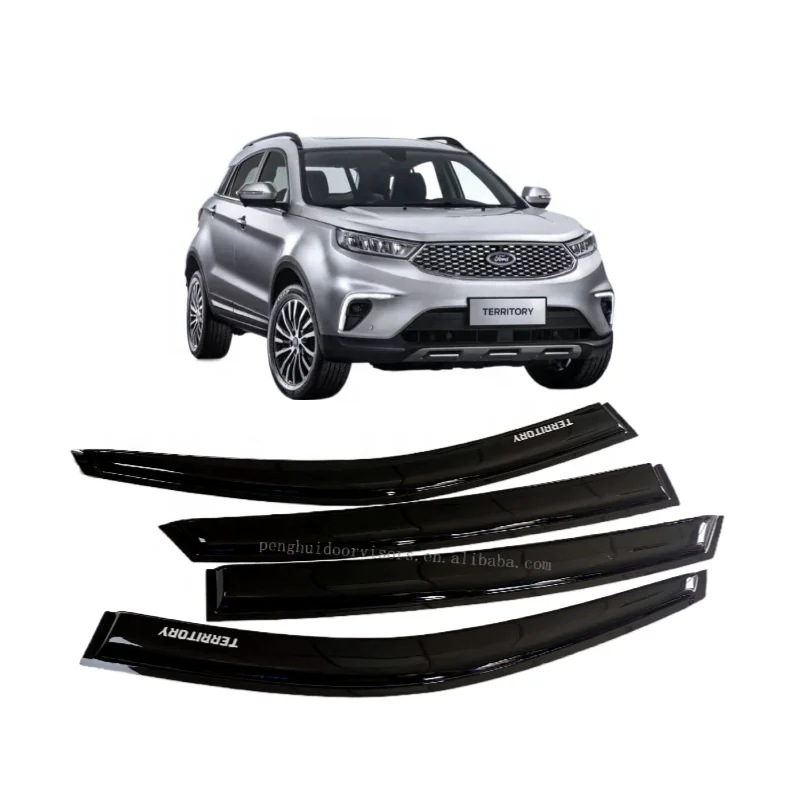 Manufacturer Auto Windshields Vents Window Visor Plastic Window Guard For Ford Territory 2019+