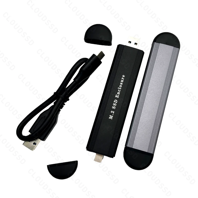 Алюминиевый Супер высокоскоростной корпус NGFF M2 для USB A C Ssd 2230 2242 2260 2280 M.2 Nvme Sata Корпус 3 1