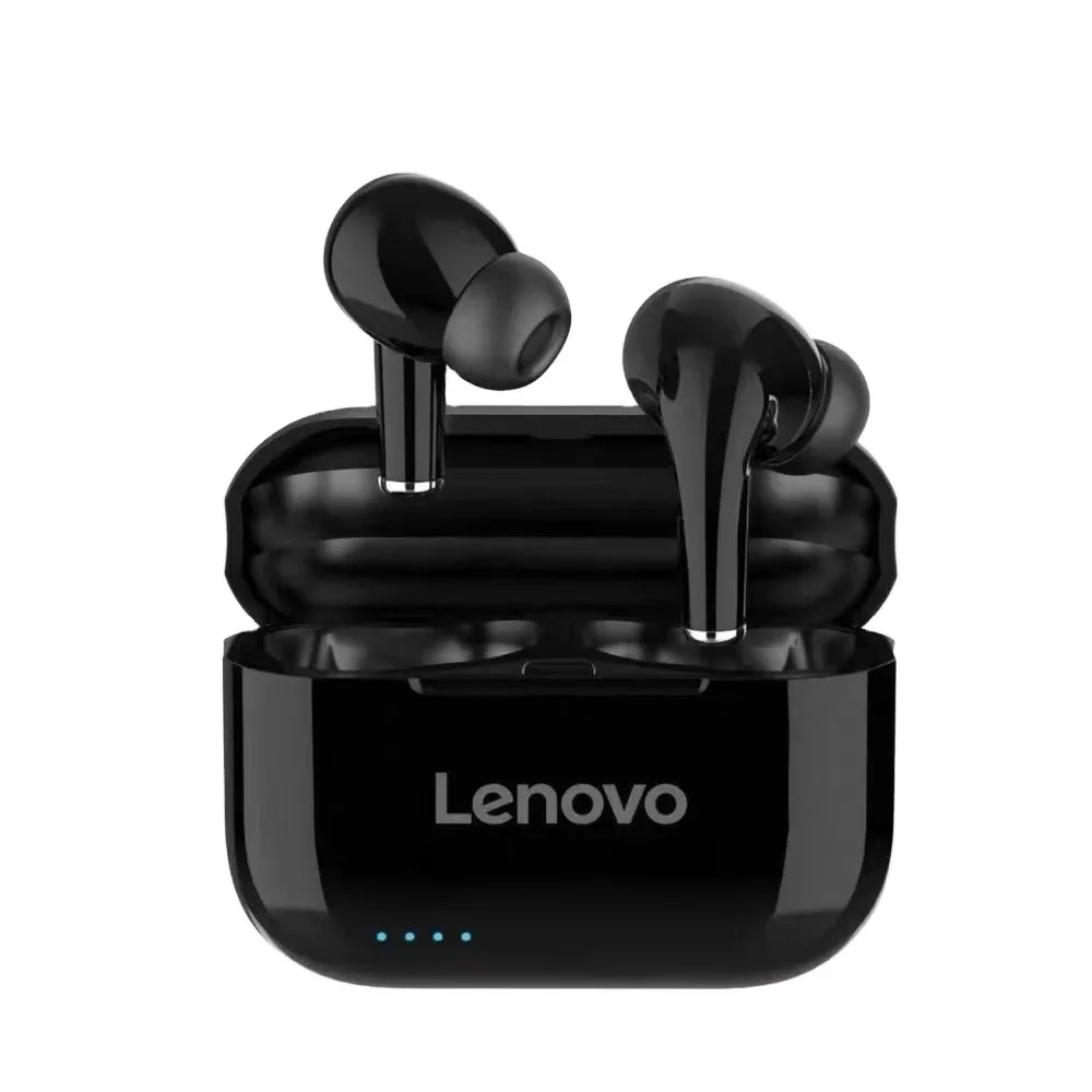Original TWS lenovo LP1S  headphones earphone BT Wireless Charging Box 9D Stereo Waterproof Headsets With Noise Cancelling