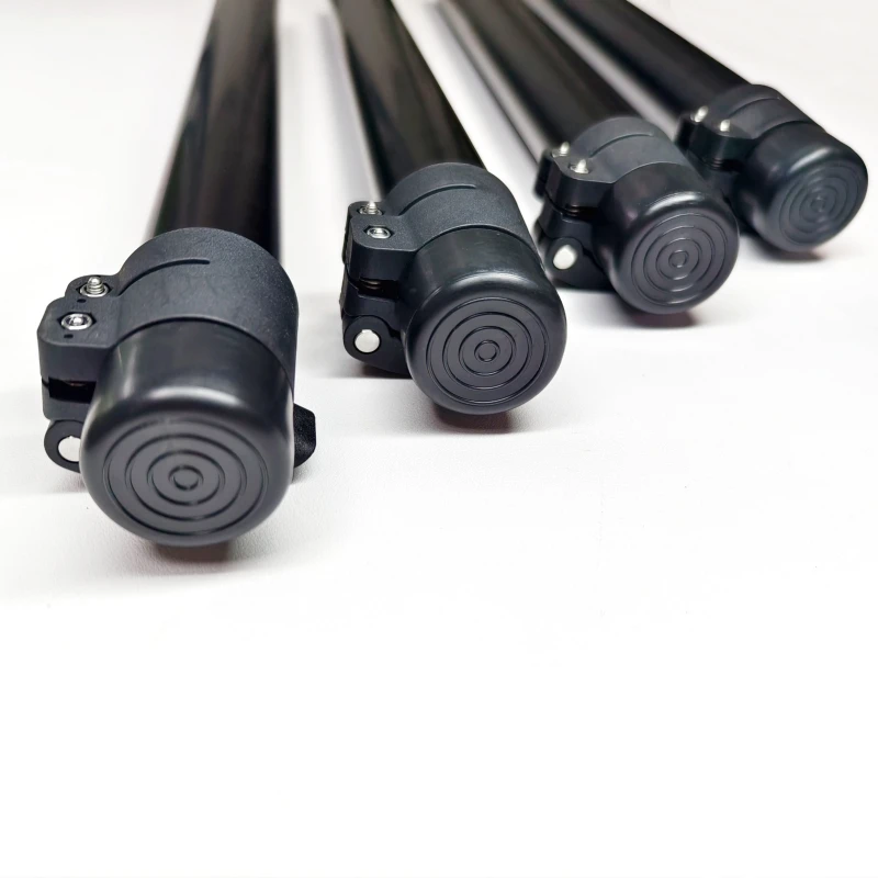 Extension Metal Table Desk Leg Aluminium Tube Extension Tool Portable Fast Flip Lock Telescopic Pole With M10 Thread