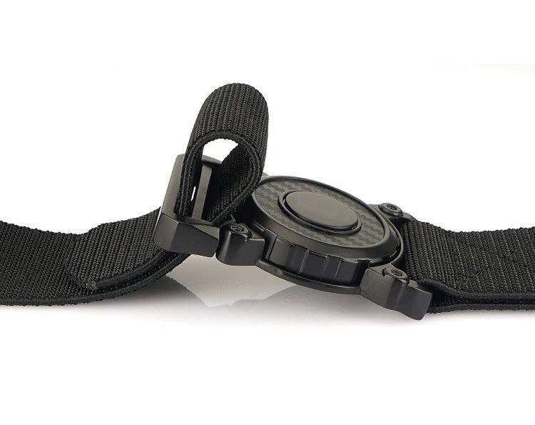 Alfa 3.8cm Quick Release Belt For Men Braided Belts For Men Heavy-duty Belts