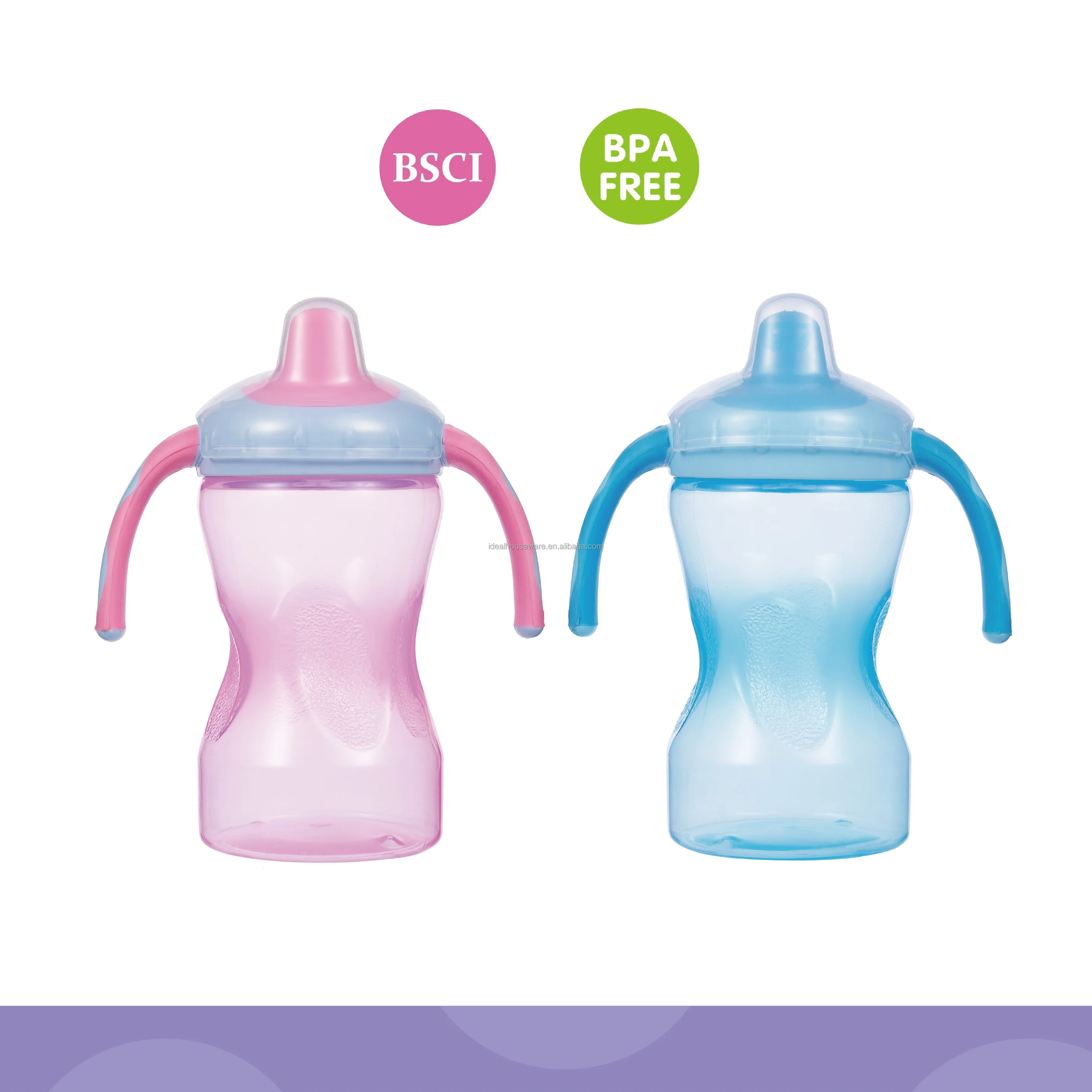 10oz /300ml PP Baby Training Cup WIth Soft Sucker