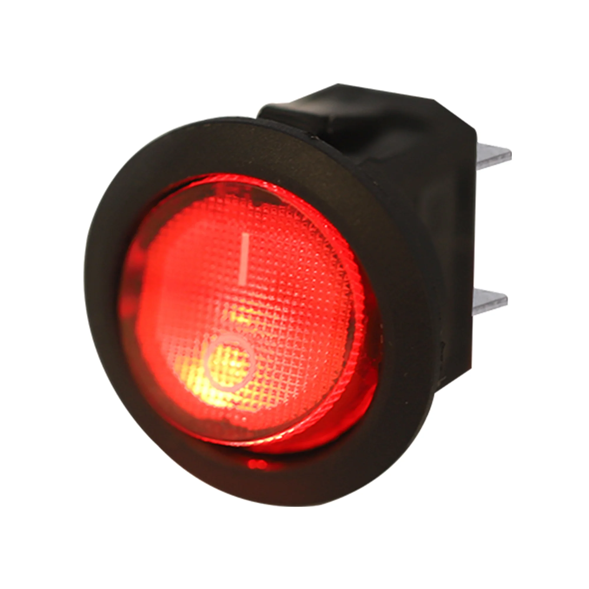 With LED 6A 250V/ 10A 125V AC ON-OFF-ON Boat Car 3 Way Rocker Switch