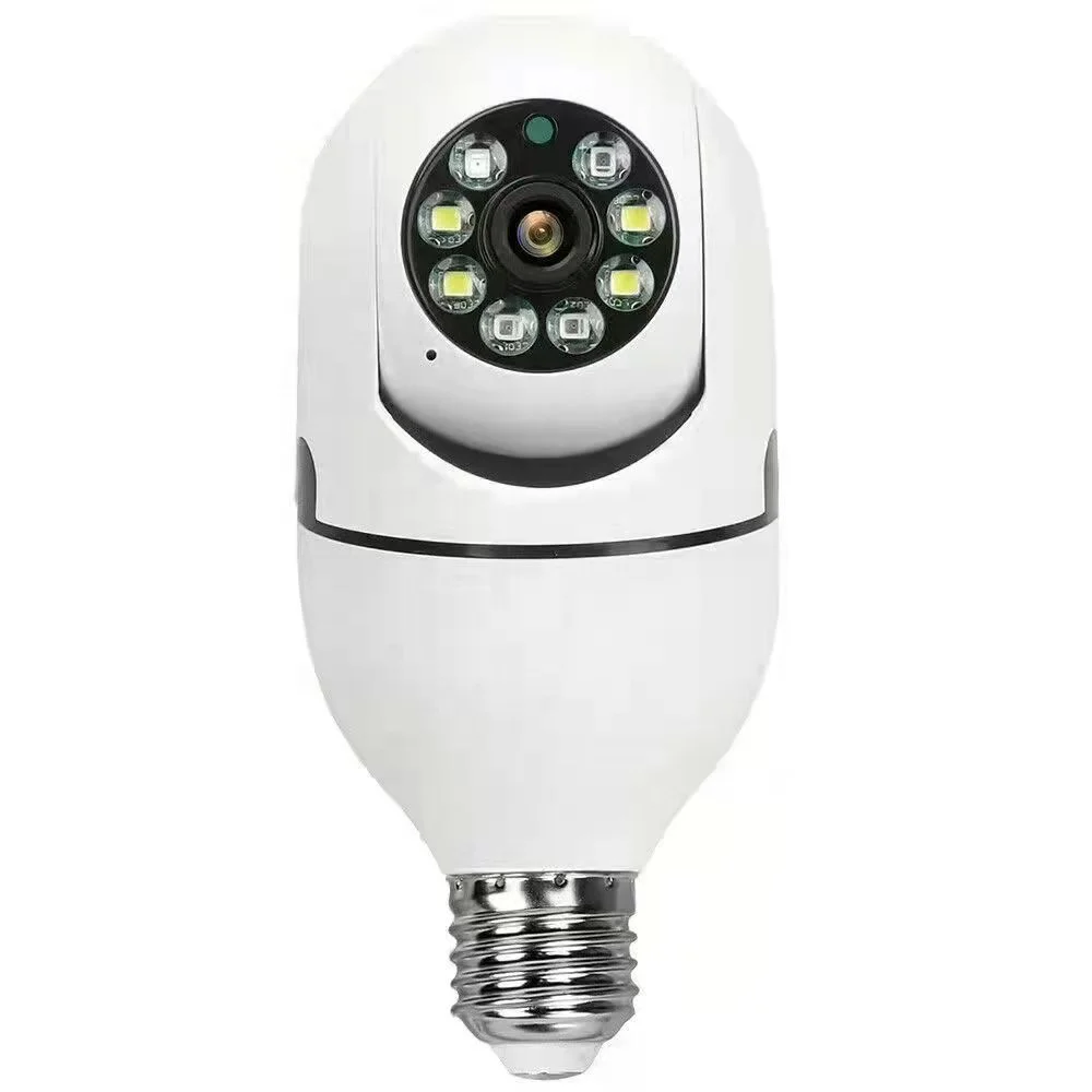1080P Wireless PTZ WIFI Bulb IP Camera Security CCTV Outdoor Speed Dome Two-Way Audio P2P Motion Detection