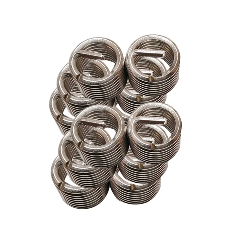 304 Wire Thread Insert Left Hand Thread Inserts M3 Stainless Steel Fasteners Screw Thread