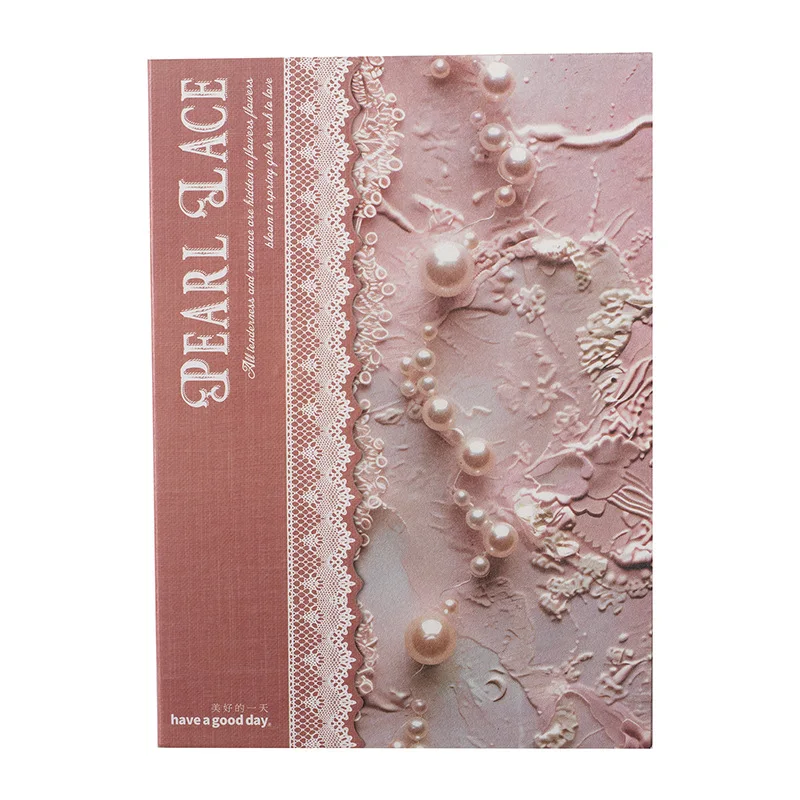 30sheet/set Wholesale Material Paper 3d Simulation Lace Pack Background Paper Scrapbooking Flowers Moto Notebook Deco Sticker