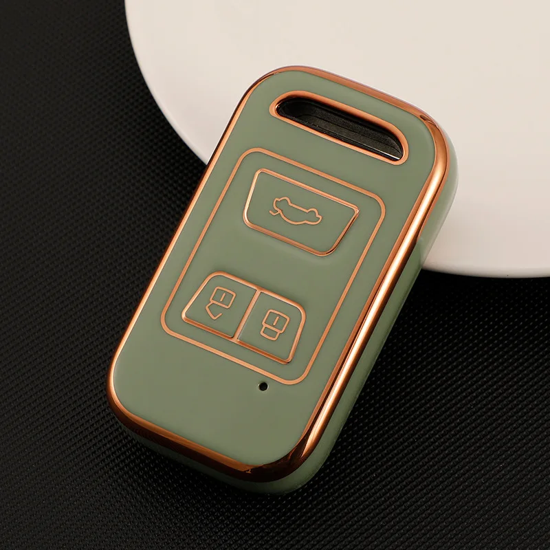 2023 Wholesale Car Accessories TPU Car Key Cover 3 Button Car Remote Key Case For Chery Tiggo 8 5X 7FLY key