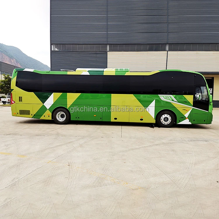 China 57+1 seats good price electric automatic tourist coach bus 12m pure electric luxury new coach passenger bus for sale