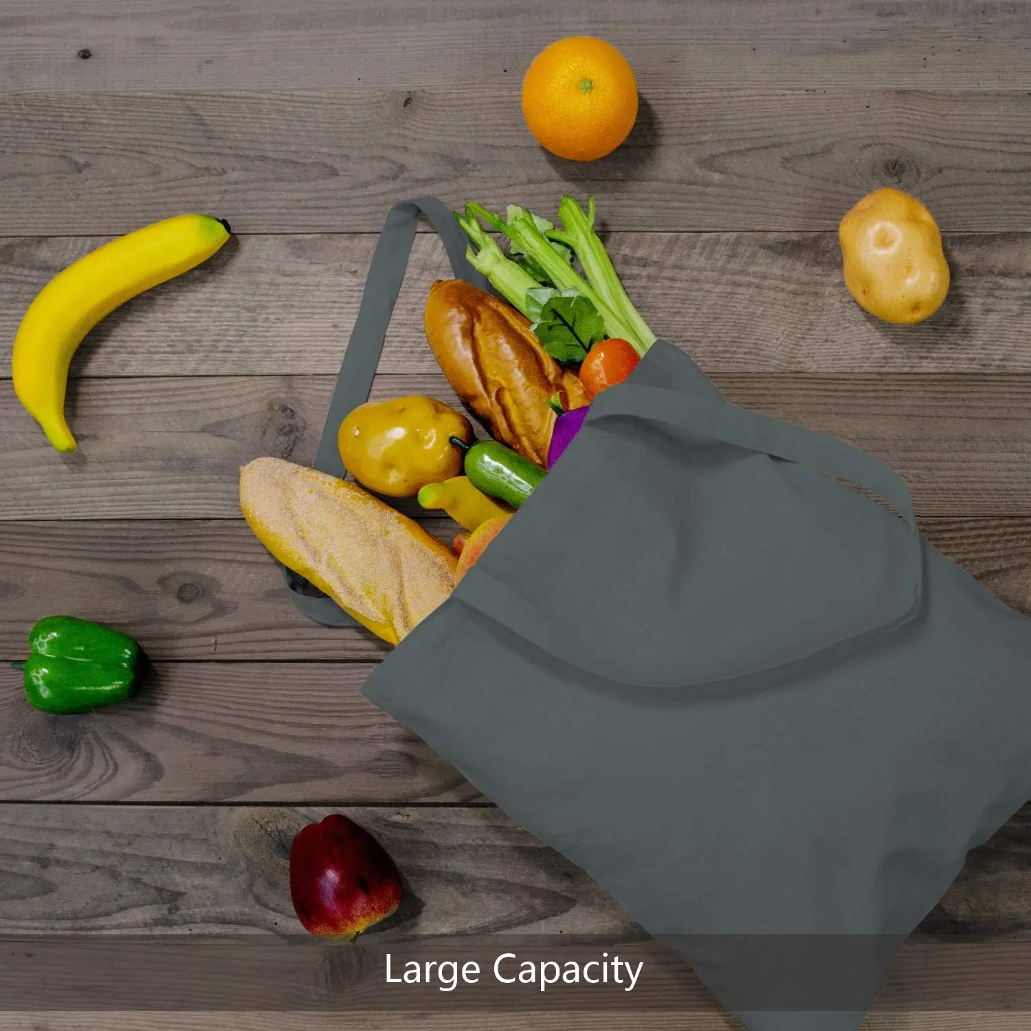 2023 Custom Top Quality Canvas Cotton Tote Shopping Bag Calico Shopper Bags With Logo Printed