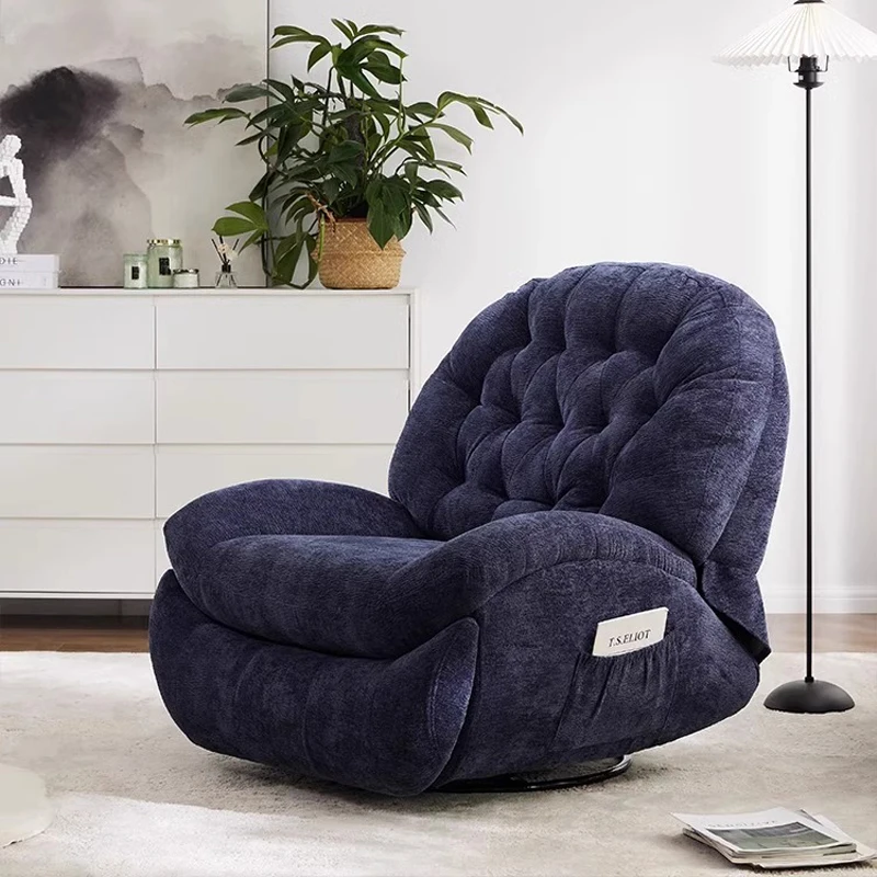 LRSF-08 Electric lazy sofa space single cabin living room leisure can lie rotating rocker multi-functional light luxury sofa