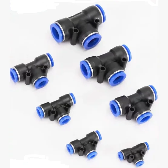 PE14 Pneumatic Parts Peg Pneumatic Fittings Connector Push Fittings Accessories Truck Parker Air Male Elbow