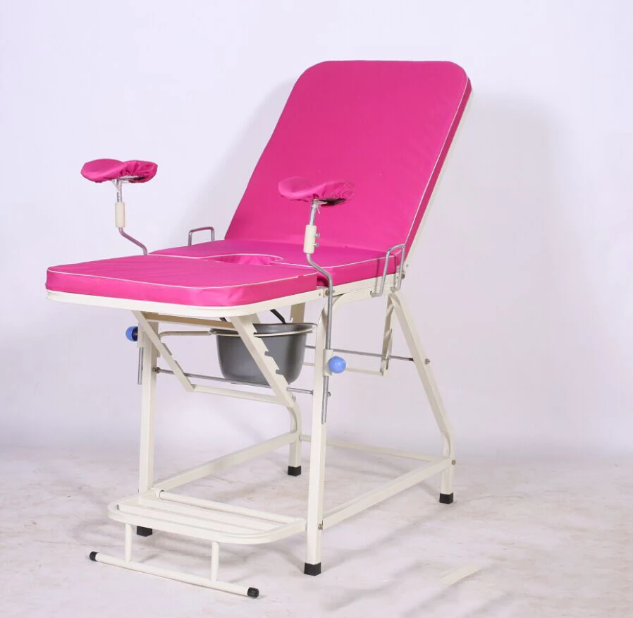 JKOD Stainless Steel Portable Washing Urology Gynecology Examination Chair Gynecological Exam Table