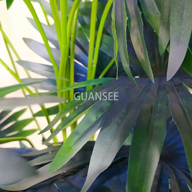 Home garden decoration artificial plants palm tree potted bonsai artificial green landscape artificial palm tree