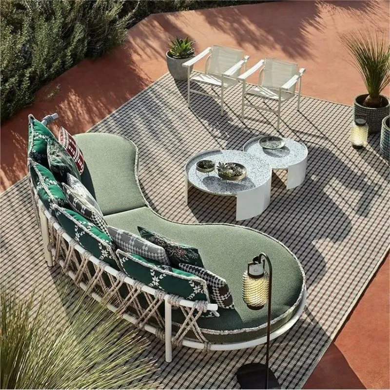 Rattan Garden Sofa Set Outdoor Garden Furniture Wicker Garden Sofa Dining Table Exclusive Quality Wholesale Rattan Furniture