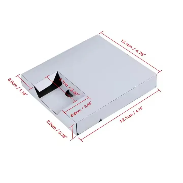 Game Case Paper Tray for GBA Inlay Replacement Cardboard Insert Game Cartridge Box Tray