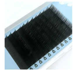 Dense row of single grafted eyelashes naturally bifurcated and blooming thick and not loose false eyelashes