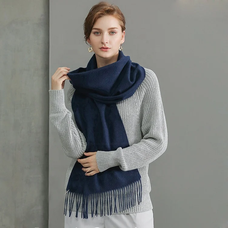 British Luxury Lifestyle Wrap Up Winter Warm Light Lambswool Scarf