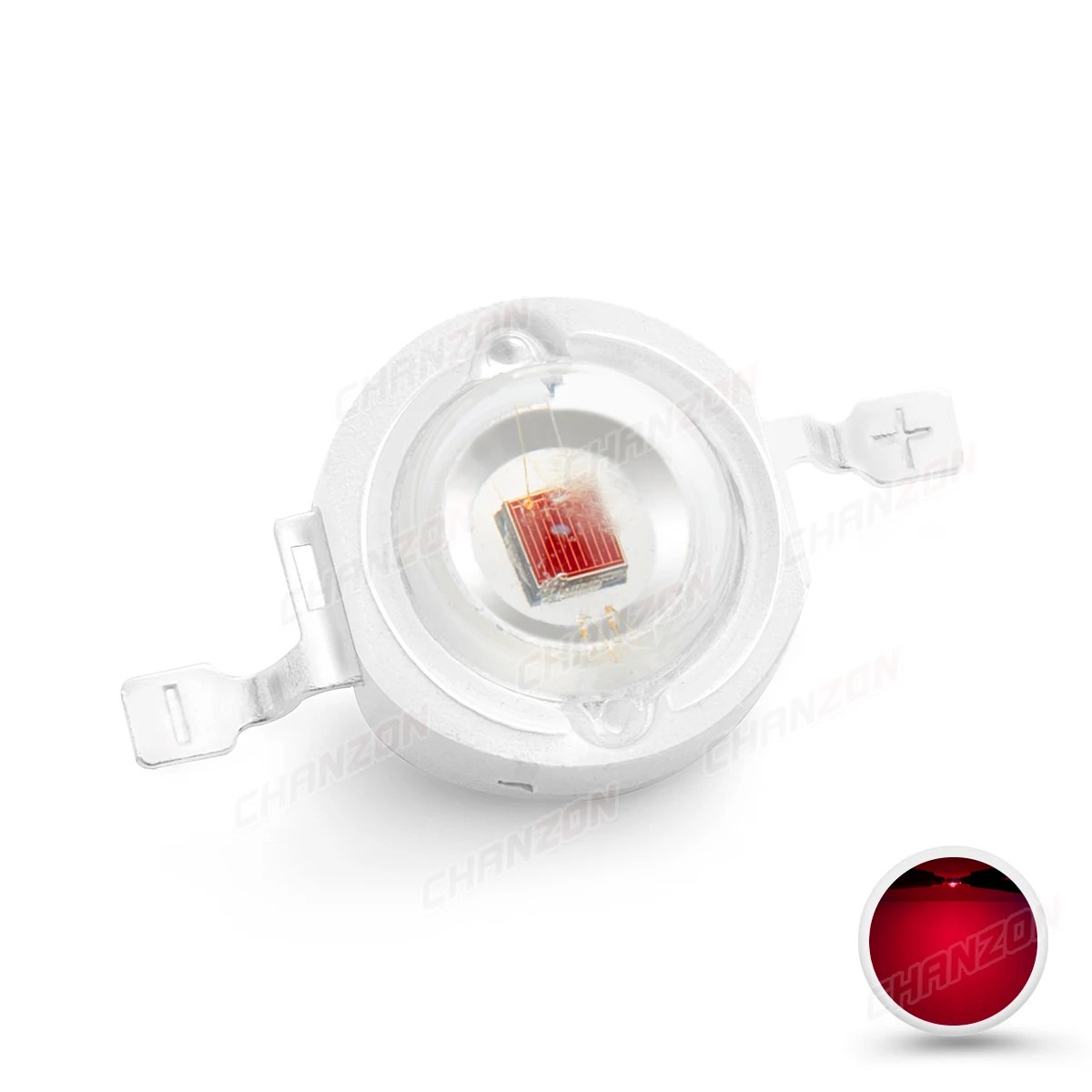 Chanzon High Power Led Chip 1W 3W 5W Far Red  IR 730nm Infrared Grow Light Lamps For Plant Flowers DIY