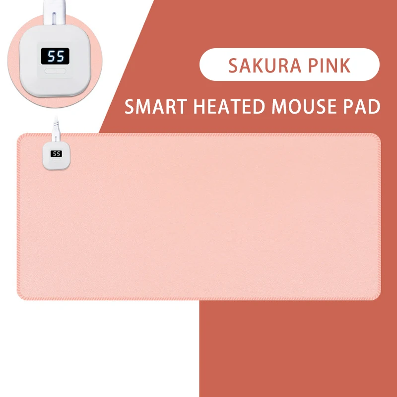 Usb Office desktop Heating and Safe heating desk mat Waterproof two-speed thermostatic mouse pad