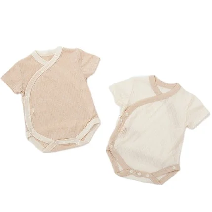 100% Organic cotton baby girl clothes romper summer