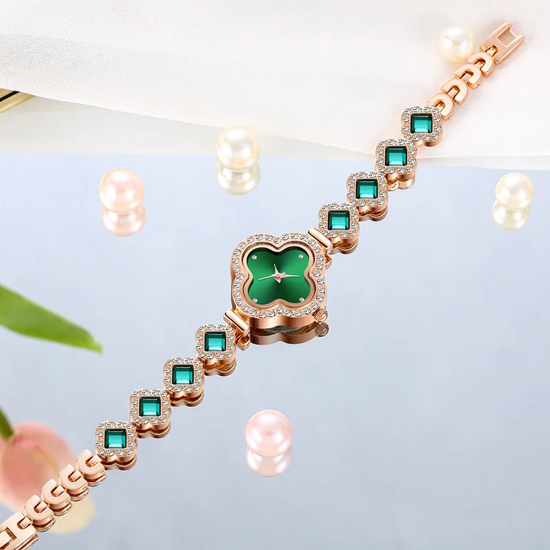 New Product Funky Ready Made Newest Fancy Design Ready Stock Waterproof Sports Women Quartz Watch Stainless Steel Band 12