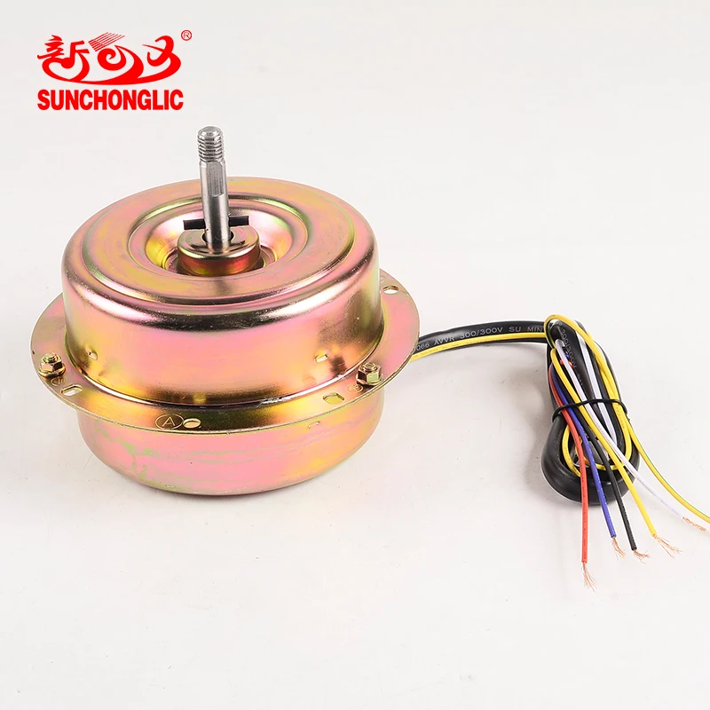 Sunchonglic range hood kitchen motor 24 inches range hood spare parts fully enclosed double bearing motor of rang hood