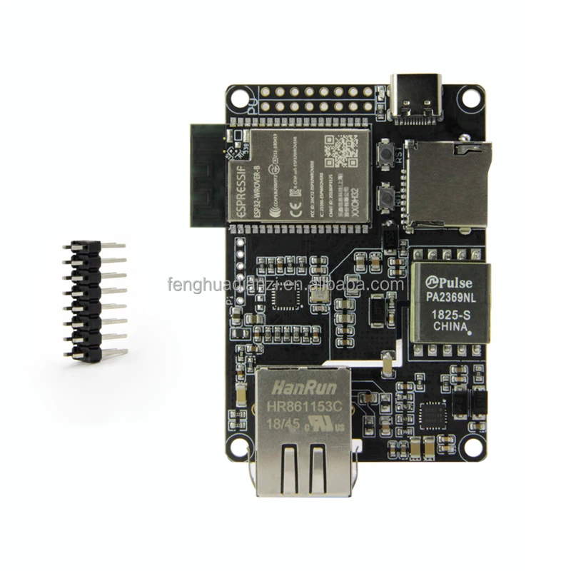 TTGO T-Интернет-POE ESP32-WROVER-B LAN8720A чип Ethernet HDMI DVI Переходник HDMI DVI и загрузчик Плата расширения программируемый щеточное уплотнение оборудование