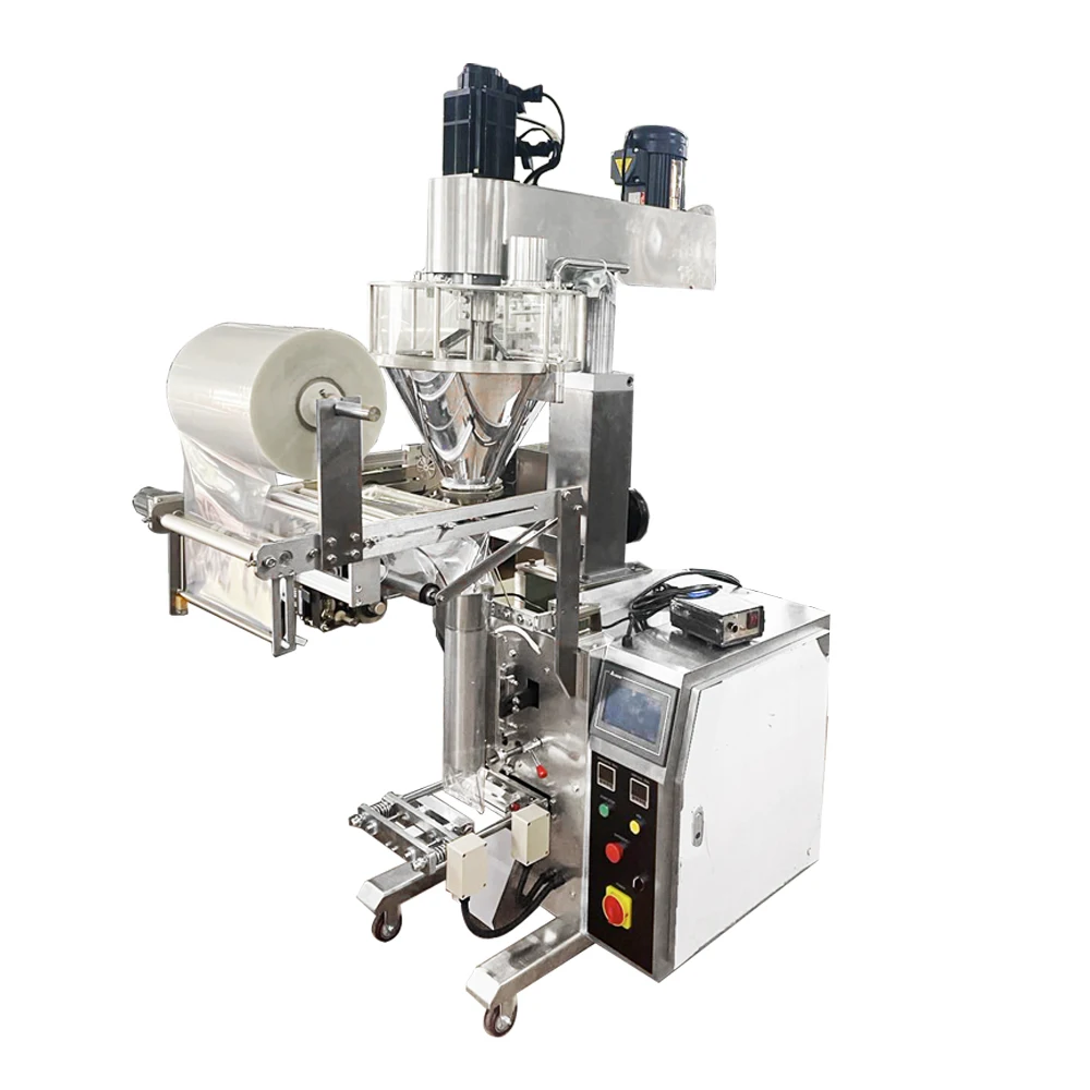 Best Sale Three Sides Seal Dry Milk Tea Milk Coffee Powder Automatic Pouch Packing Machine