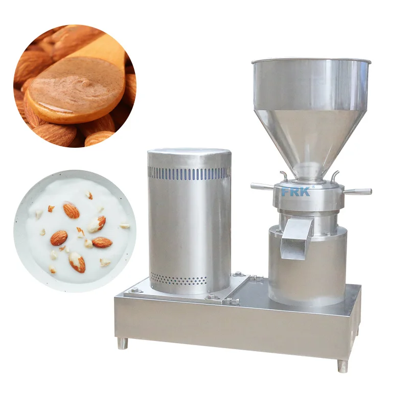 almond milk maker processing machine colloid mill almond butter making machine