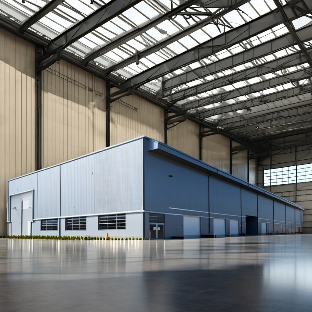High Quality Industrial Workshop Steel Building Prefab Warehouse with 3-Year Warranty-Direct from Factory