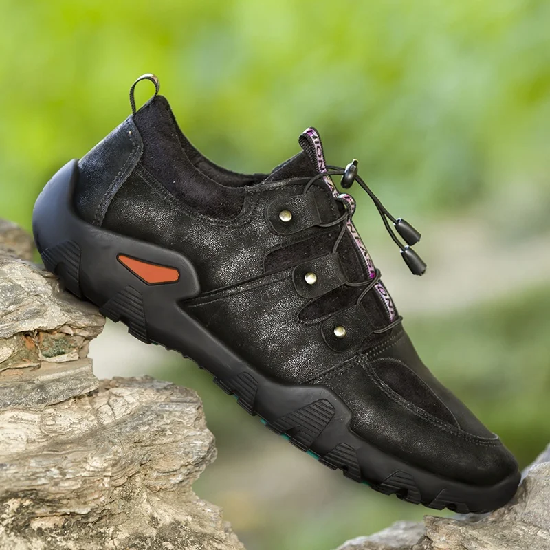 Amazon Hiking Shoes Mens Sneakers Outdoor Trail Mountain Climbing Sports Shoes For Male