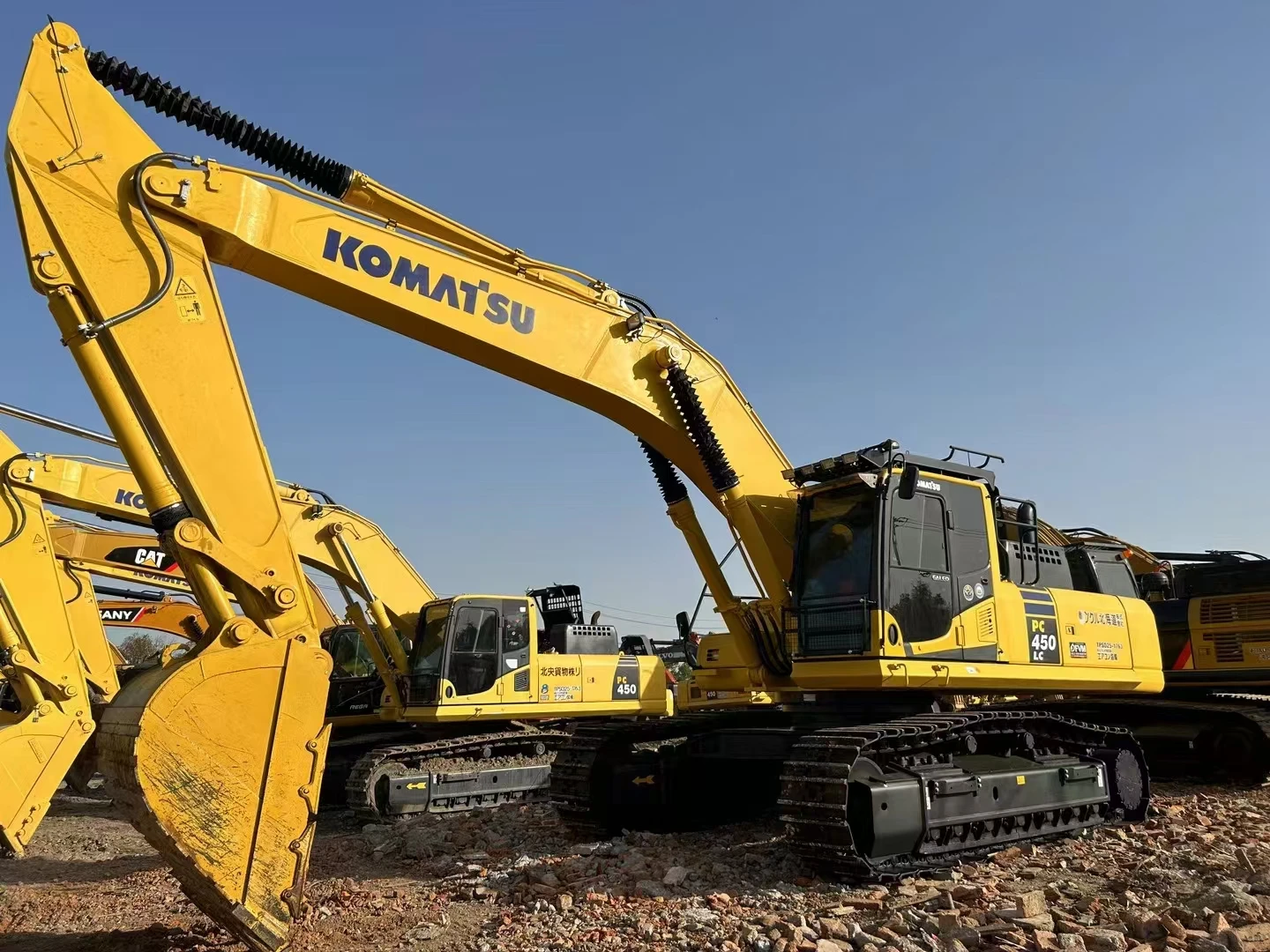 Japan original Second hand Large Hydraulic Crawler Excavator KOMATSU PC450-8 PC450-7 For Sales / Cheapest price / 45T