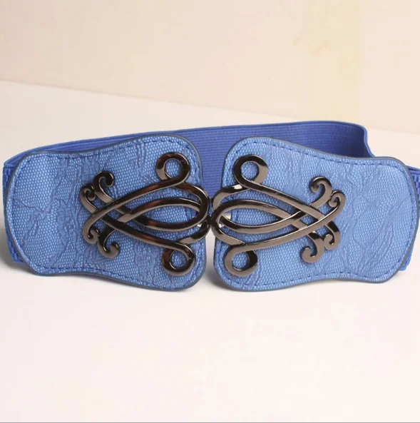 
2022 hot sales ylm Fashion Girls strap accessories Bohemian style bead belt Korean women Wide waist decoration waist belt 