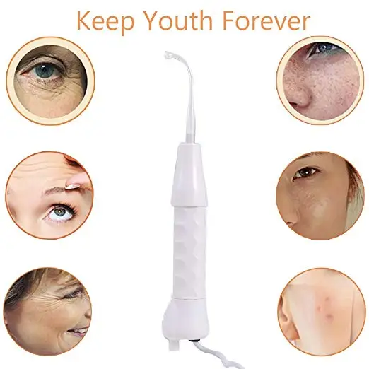 Shopify Dropshipping Portable Handheld Skin Therapy Wand High Frequency Facial Machine