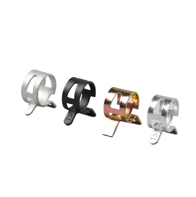Factory direct sales good quality galvanized iron spring o ring clamps hose clamping ring