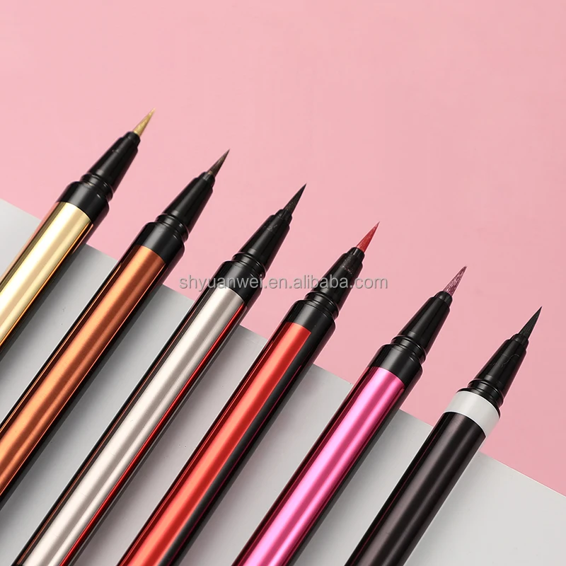 ES71  New Arrivals Waterproof Long Lasting Oil Free Water Based Eyeliner Custom Logo Eyeliner