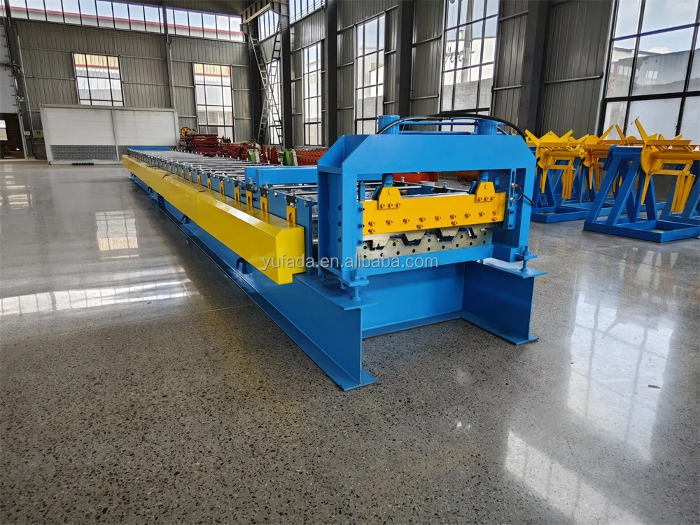 Professional Production High Quality Full Automatic Metal Sheet Decking Floor Roll Forming Equipment