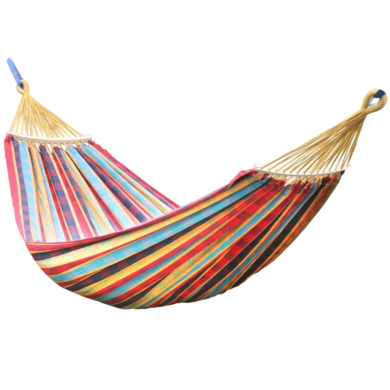 Hammock Camping Survival Swing Sleeping Bed for 2 Person Hunting Travel Indoor Garden Hammocks Bed