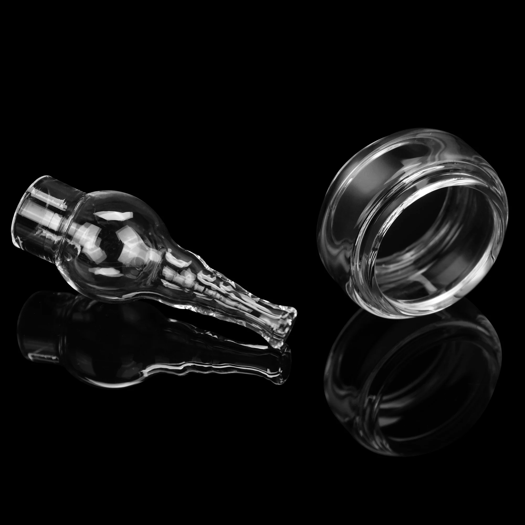 
Hot Selling Good Quality Portable E-cigarette Storage Glass Bottle Transparent 