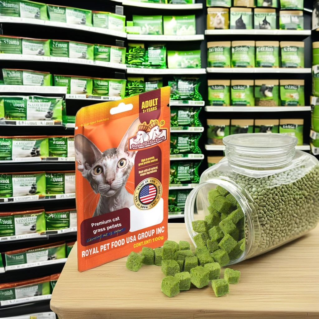 Бесплатные образцы сублимационной продукции по индивидуальному заказу натуральные нарезанные кубиками гранулы для кошек