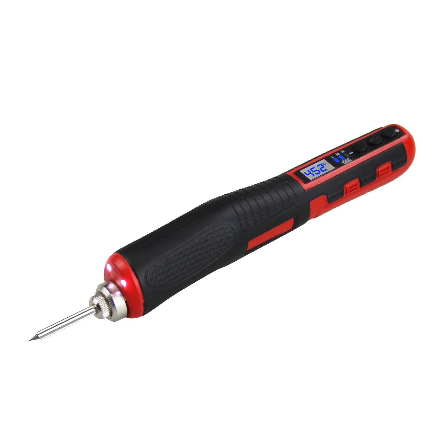 USB Portable Smart Soldering Iron 8W Wireless Rechargeable Lithium Battery Large Capacity LED Digital Display Soldering Iron Kit