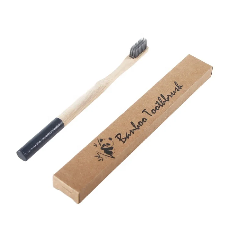 Eco Biodegradable Bamboo Toothbrush 100% Organic Soft Toothbrush