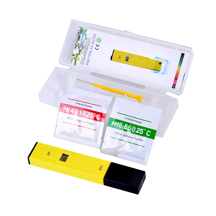 Pocket Pen Type PH Meter Analyzer Portable LCD Display PH Tester Digital 0.0-14.0ph
