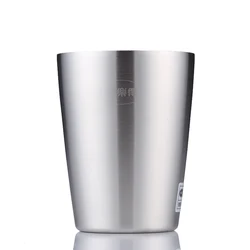 Perfect simple appearance double wall stainless steel mug for cooling beer