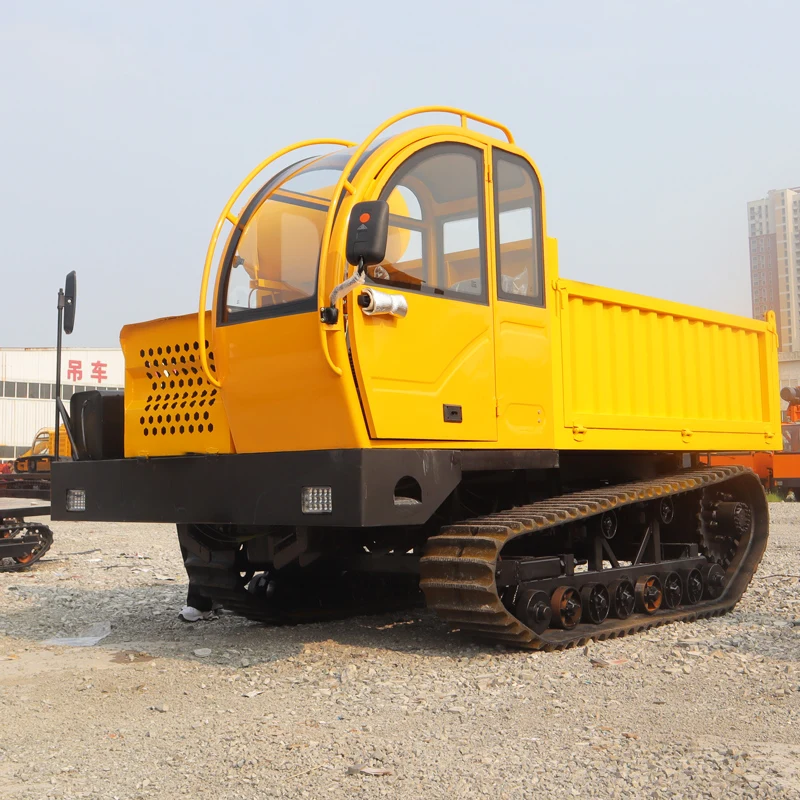 Best Price 8 Tons Crawler Truck Transporter Crawler Dump Truck Suitable For All Terrain Crawler Tractors For Sale