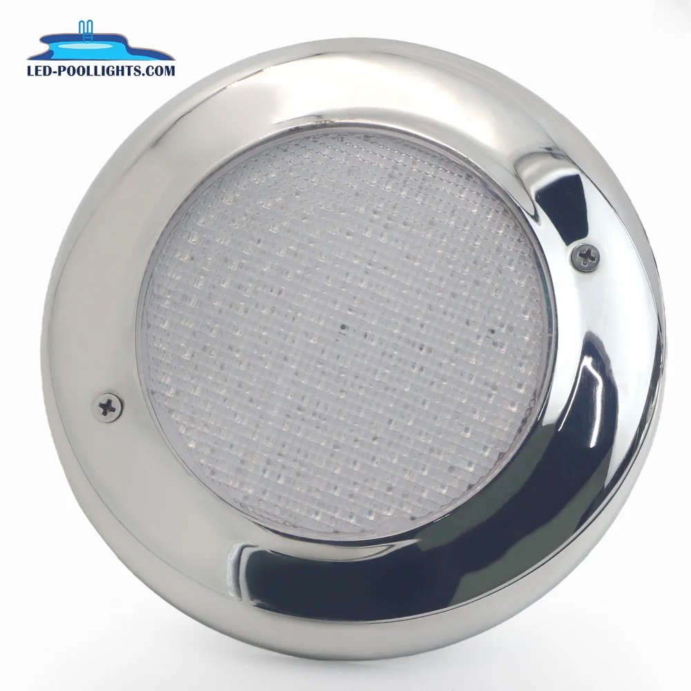 Led 12V Swim Pool Light Ip68 Resin Filled Underwater Led Light Rgb Inground Swimming Stainless Steel Pool Light