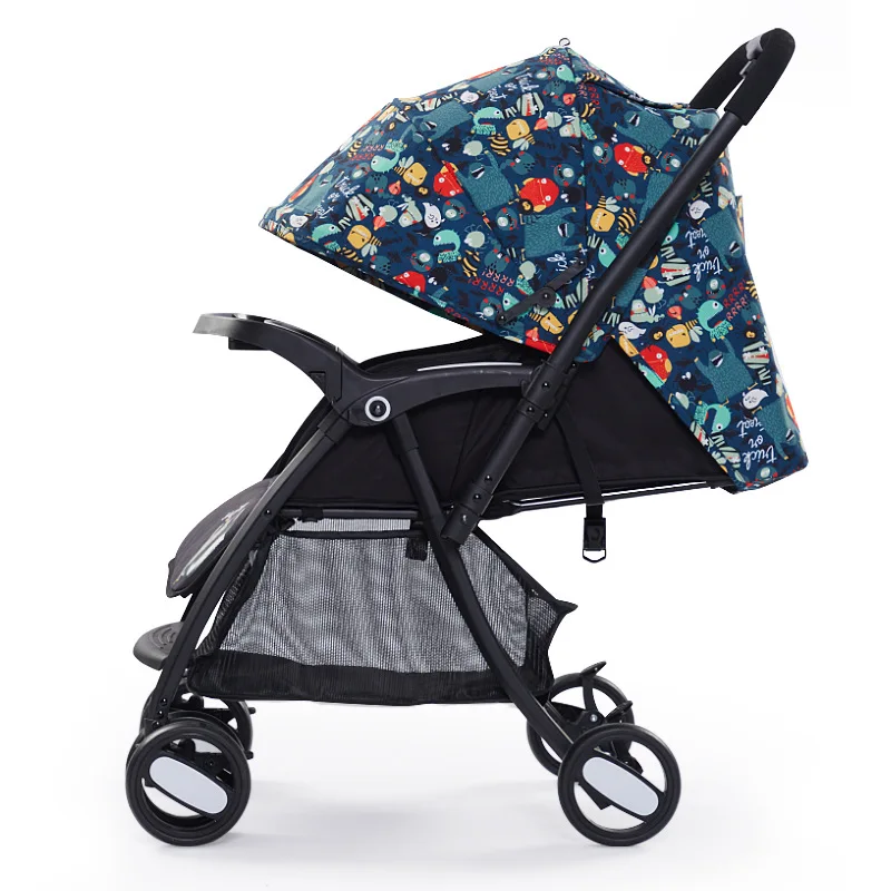 Hot sale baby stroller portable easy to fold out easy to carry large space breathable baby stroller